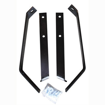 1960-62 C-10 Rear Bumper Brackets W/Hardware Fleetside