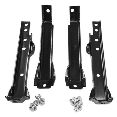 67-72 C-10 RR BUMPER BRACKET KIT FLTSD OR STEPSIDE