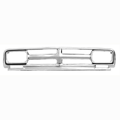 68-70 GMC GRILLE (CHR) W/BLK PTD DETAILS