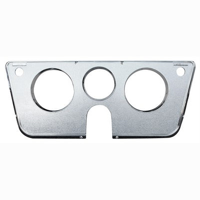 69-72 CHEVY/GMC TRUCK DASH BEZEL ALL CHROME 3-HOLE