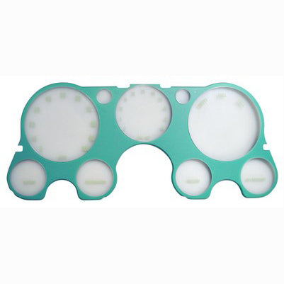 67-72 INSTRUMENT BEZEL LENS W/TACH & VAC