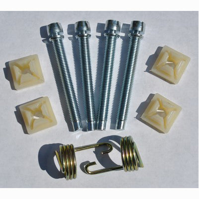 69-72 CHEVROLET P/U, BLZR, SUB HEADLIGHT ADJUSTER SCREW & NUT KIT (10 PIECE)