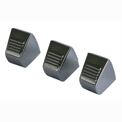 67-72 HEATER CONTROL KNOBS CHROME 3PC SET