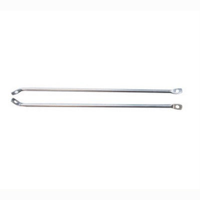 67-72 BEDSDE BRACE SET STAINLESS STEEL (2PC) FLEETSIDE/BLAZER