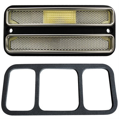 68-72 CHEVY/GMC TRUCK SIDE MARKER DELUXE CLEAR FRONT/REAR