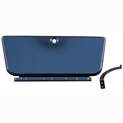67-72 GLOVE BOX DOOR, BLACK