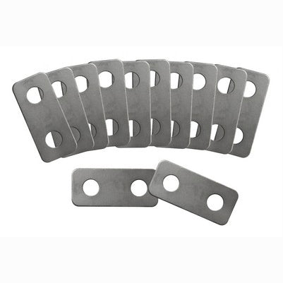 64-72 CHEV/GMC P/U, SUBURBAN AND BLAZER DOOR LOCK STRIKER SHIM PACK, 12 PIECES. REPLACES ORIGINAL PART NUMBER 3904470