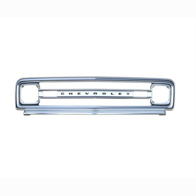 69-70 C10 GRILLE SHELL W/CHEVROLET LETTERING (GM LICENSED) OE 03985054