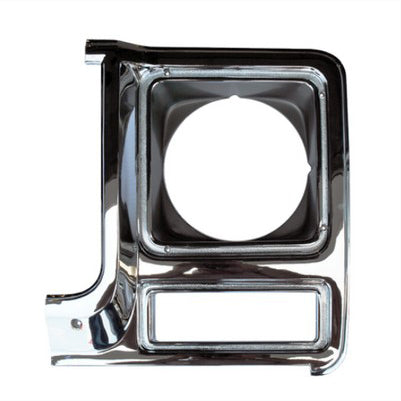 79-80 C10 H/L DOOR, LH CHR/BLK