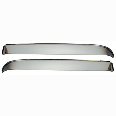 73-87 Chevrolet/GMC Truck or 73-91 Suburban,Blazer,Crew Cab Vent Shades W/Hardware Polished SS
