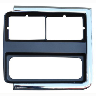 89-91 GMC R/V SERIES H/L DOOR, LH, CHRM/SLV
