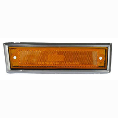 81-87 C10 FRONT SIDE MARKER, W/CHROME TRIM, RH