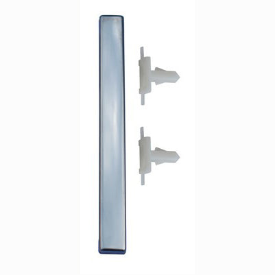 85-87 CHEVROLET UPPER INNER GRILLE MOLDING, STAINLESS STEEL, LH=RH