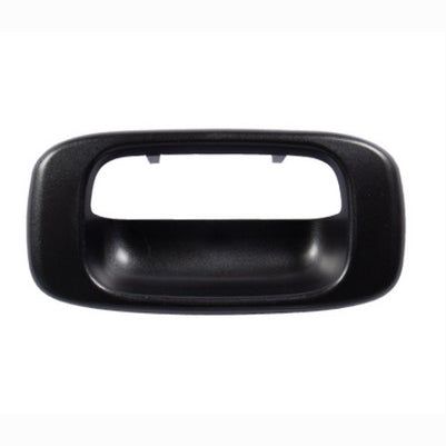 99-06 CV SILVERADO AND MC SIERRA TAILGATE HANDLE BEZEL , TEXTURED BLACK, ALSO FITS 07 CLASSIC AND 05-08 HUM H2