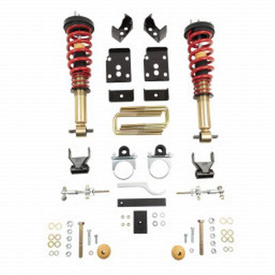 2015-20 F150 2wd/4wd 1-3 front / 5.5 inch rear Height Adjustable Front Coilover lowering kit