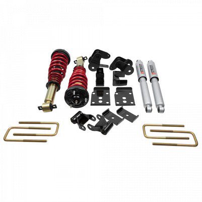 2015-20 F150 2wd/4wd 1-3 front / 4 inch rear Height Adjustable Front Coilovers lowering kit