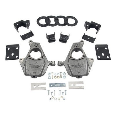 2016-18 Silverado/Sierra 1500 (2wd, ext/crew cab, alum or stamped control arms) 3 or 4 inch front/7 inch rear drop without shocks