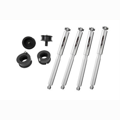 2018-21 JL Wrangler 2.5 inch Leveling Kit w/Trail Performance front and rear shocks