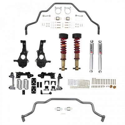 2019-25 Silverado/Sierra 1500 2wd (all cabs) Handling kit, 2-5 inch front / 6 inch rear lowering
