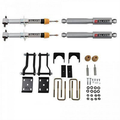 2019-23 Ranger 2wd 2 inch front/4 inch rear lowering kit with SP Shocks