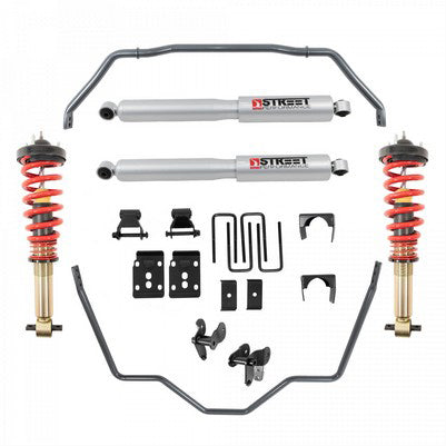 2021-25 F150 4WD Handling Kit, 0 to 3.5 inch front / 5.5 inch rear lowering