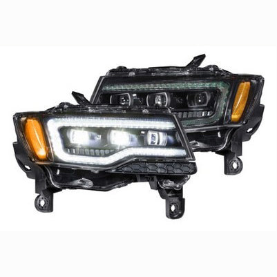 XB LED Headlights: Jeep Grand Cherokee (14-22) (Pair)
