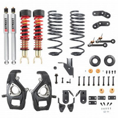 2019-24 Ram 1500 2wd/4wd 3-4 front / 4-5 inch rear lowering Sp Coilover Kit
