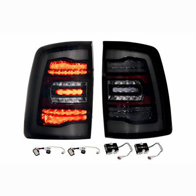 XB LED Tail Lights: Ram HD (2019+) (Set / Smoked)