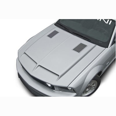 2005-09 Mustang Type 4 Ram Air Hood w/ Billet Heat Extractors