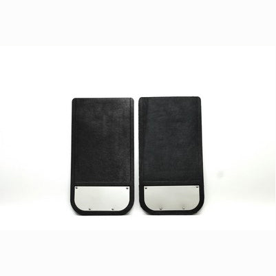 Airhawk 12 X 22 Rear Mudflaps, Pair, Fleet Flaps, with stainless plate