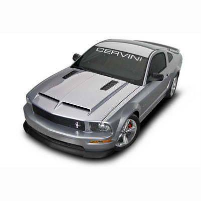 2005-09 Mustang Ram Air Hood With Louvers
