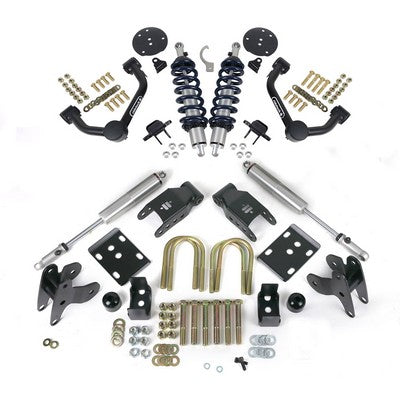 2015-24 F150 4wd StreetGrip Suspension Lowering System, 1.5 to 3 inch front, 3.5 to 5.5 inch rear