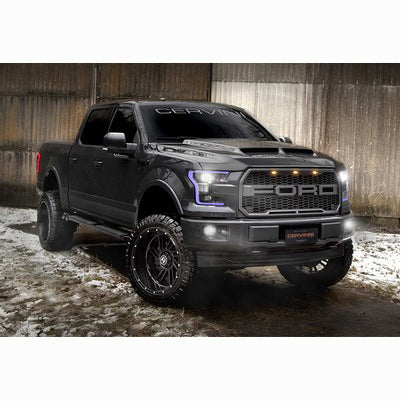2015-20 F150 ram air hood with intake duct