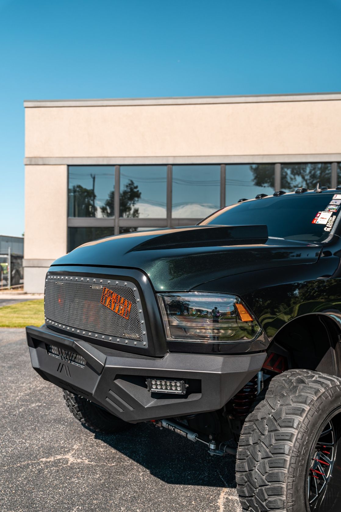 2010-18 Ram 2500/3500 4 Inch Cowl Hood