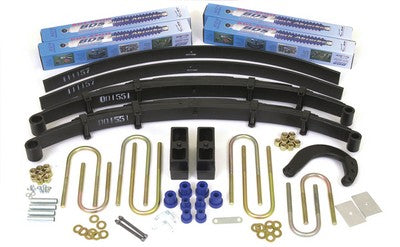 1977-87 GM full size truck and SUV 6/6 lift kit, front leafs, rear blocks and add-a-leaf