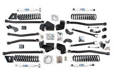 2007-11 Wrangler JK 4 dr 6 inch long arm lift kit, Non Rubicon models