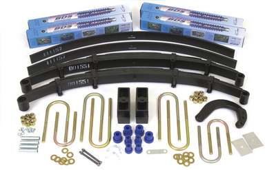 1988-91 3/4 ton Blazer/Jimmy/Suburban 6/6 Springs, NX2 shocks