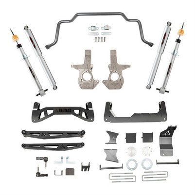 2016-18 Silverado/Sierra 1500 4wd (Ext & Crew Cab) 7 to 9 inch Lift w/struts and sway bar