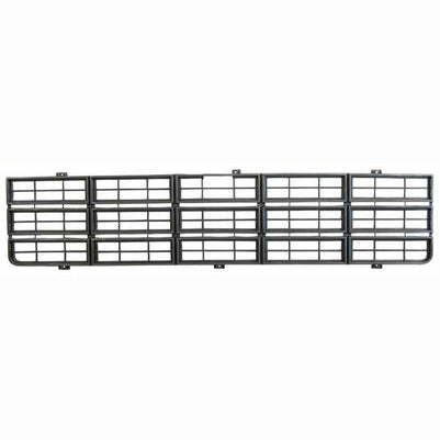 Premium Grille - OE Style w/ Foil Bowtie Emblem - Black - 77-79 Chevy C/K Pickup Blazer Suburban