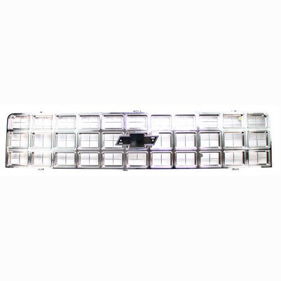 Premium Grille - OE Style w/ Foil Bowtie Emblem - Chrome - 80 Chevy C/K Pickup Blazer Suburban