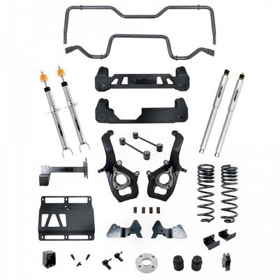 2019-24 Ram 1500 4wd 6-8 inch lift kit with Front and Rear Trail Performance Struts/Shocks and sway bars