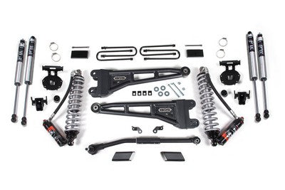 2020-22 F250/F350 SRW 3 inch Radius Arm Suspension Lift Kit, 1 inch Rear, Block, Diesel | Fox 2.5 PES C/O Front, Fox 2.0 IFP PS Aux Front, Fox 2.0 IFP PS Rear