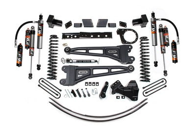 2020-22 F250/F350 SRW 7 inch Radius Arm Suspension Lift Kit, 5 inch Rear, Block, Diesel | Fox 2.5 PES C/O Front, Fox 2.0 IFP PS Aux Front, Fox 2.0 IFP PS Rear