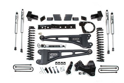 2020-22 F250/F350 SRW Diesel 7 inch Radius Arm Suspension Lift kit