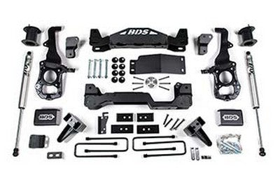 2021-24 F150 6 inch BDS Suspension Lift kit, Fox Shocks