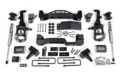 2021-24 F150 4 inch BDS Suspension Lift kit, NX2 Shocks