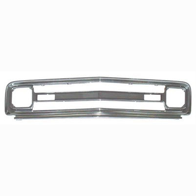 Grille Shell - Smooth - Anodized Aluminum - 69-70 Chevy C/K Pickup Blazer Suburban