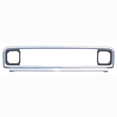 Grille Shell - Anodized Aluminum - 71-72 Chevy C/K Pickup Blazer Suburban