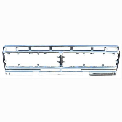 Grille Shell - Chrome Steel - 73-77 Ford F100; F150; F250