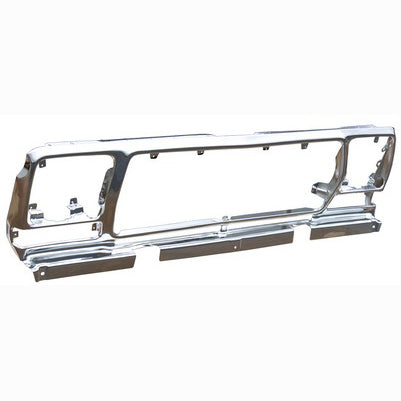 Grille Shell - Anodized Aluminum - 78-79 Ford F100; F150; F250; Bronco